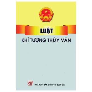 luật khí tượng thủy văn