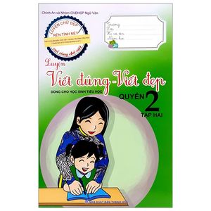 luyện viết đúng, viết đẹp 2 - tập 2