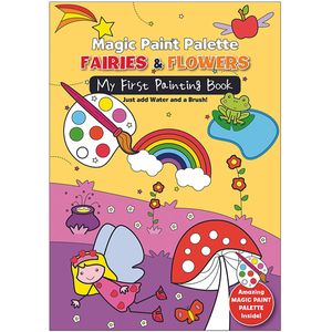 magic paint palette - fairies & flowers