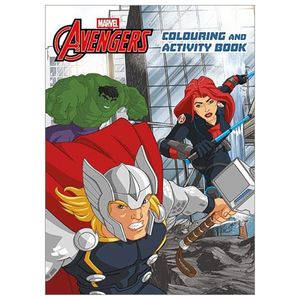 marvel avengers: colouring and activity book (colouring activity marvel)