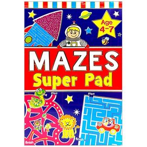 mazes super pad (age 4-7)