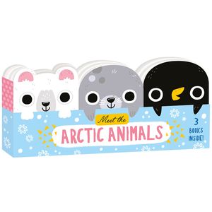 meet the arctic animals - mini board book set