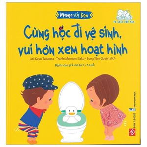 momo và ken- cùng học đi vệ sinh, vui hơn xem hoạt hình