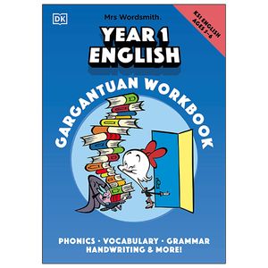 mrs wordsmith year 1 english gargantuan workbook, ages 5-6 (key stage 1) : phonics, vocabulary, handwriting, grammar, and more!