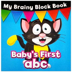 my brainy block books: baby's first abc