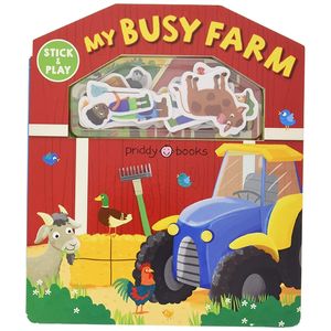 my busy farm: magic sticker play & learn