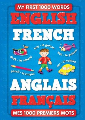 my first 1000 words - english / french - (padded cover)