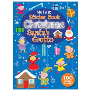 my first christmas sticker book: santa's grotto