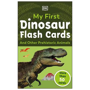 my first dinosaur flash cards