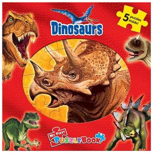 my first puzzle book: dinosaurs