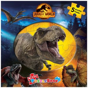 my first puzzle book: universal jurassic world