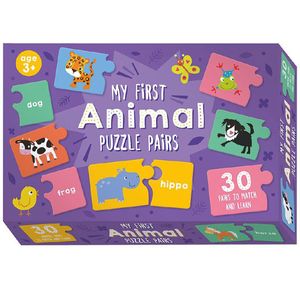 my first puzzle pairs: animals