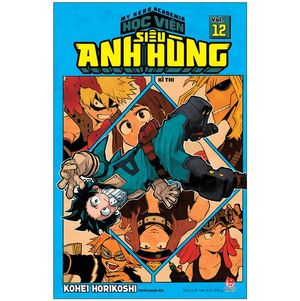 my hero academia - học viện siêu anh hùng - tập 12: kì thi (tái bản 2022)