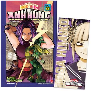 my hero academia - học viện siêu anh hùng - tập 32: kẻ tiếp theo - tặng kèm bookmark nhân vật