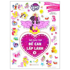 my little pony - bộ sưu tập đề can lấp lánh 1