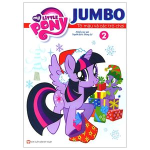 my little pony - jumbo tô màu và các trò chơi - tập 2