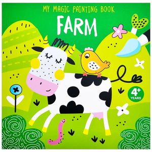 my magic painting book: farm