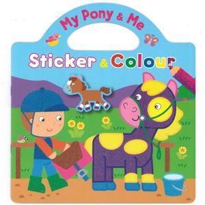 my pony & me sticker & colour 3