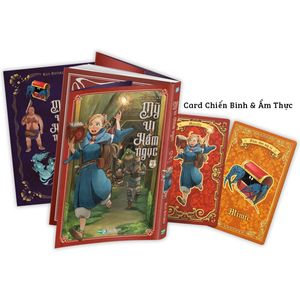 mỹ vị hầm ngục - tập 2 -  bản đặc biệt - tặng kèm bìa hai mặt + set 2 card chiến binh & ẩm thực