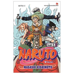 naruto - tập 5: đấu thủ!! (tái bản 2022)