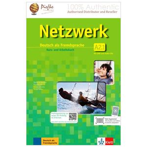 netzwerk a2: deutsch als fremdsprache / deutsch als fremdsprache. kurs- und arbeitsbuch mit dvd und 2 audio-cds