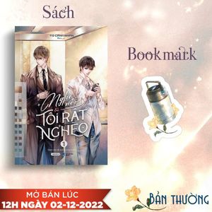 nghe nói tôi rất nghèo - tập 1 - tặng kèm bookmark bo viền