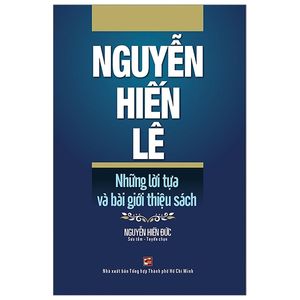 nguyễn hiến lê - những lời tựa và bài giới thiệu