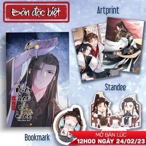 nhập mạc chi thần - tập 1 - bản đặc biệt - tặng kèm bookmark bo viền +  2 artprint phủ nhũ + standee