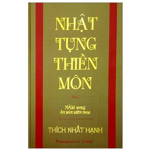 nhật tụng thiền môn (tái bản có hiệu đính & bổ sung - 2022)