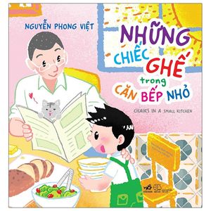 những chiếc ghế trong căn bếp nhỏ