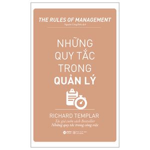 những quy tắc trong quản lý