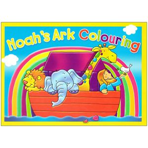 noah's ark colouring