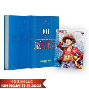 one piece tập 101: “siêu sao thượng đài” - bản bìa cứng - limited edition - tặng kèm postcard pvc