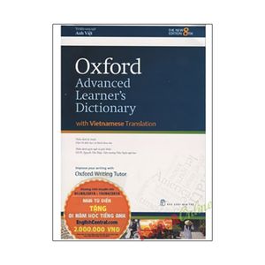 oxford advanced learner's dictionary with vietnamese translation (hardback)