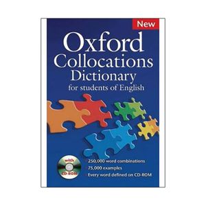 oxford collocations dictionary pack (dictionary and cd-rom)