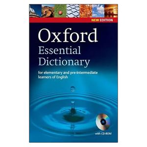 oxford essential dictionary - new ed - w/cd-rom