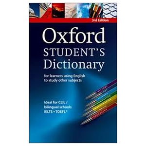 oxford student’s dictionary for learners using english to study other subjects  paperback with cd-rom n/ed