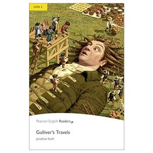 pearson english readers level 2: gulliver's travels book and mp3 pack