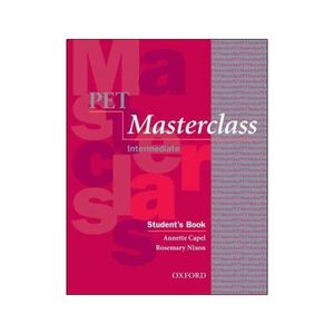 pet masterclass student’s book and introduction to pet pack