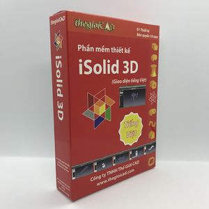 phần mềm thiết kế isolid 3d (tiếng việt)