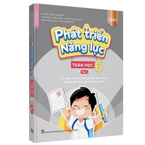 phát triển năng lực toán học 6 - tập 1 (phiên bản classic)