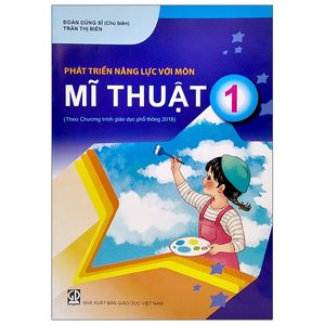 phát triển năng lực với môn mĩ thuật lớp 1