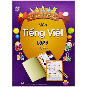 phiếu bài tập cuối tuần môn tiếng việt 1 (cánh diều - 2022)