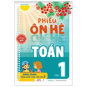 phiếu ôn hè toán 1 (theo chương trình giáo dục phổ thông mới)