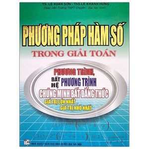 phương pháp hàm số trong giải toán