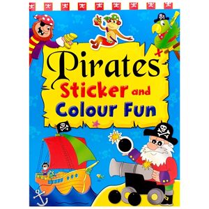 pirates sticker and colour fun 2