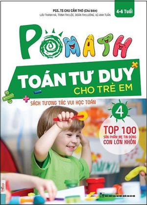 pomath - toán tư duy cho trẻ em 4-6 tuổi - tập 4