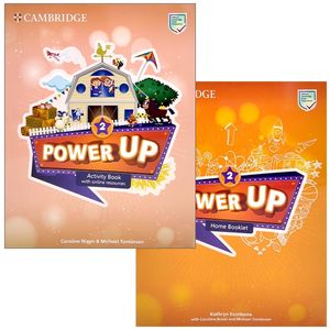 power up level 2 activity book with online resources and home booklet