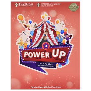 power up level 3 activity book with online resources and home booklet