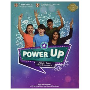 power up level 6 activity book with online resources and home booklet